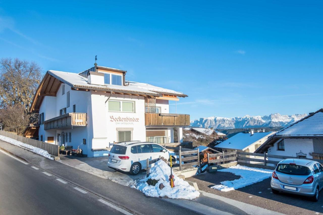 Beckenbinder Apartement Rosengarten San Genesio Atesino Exteriör bild